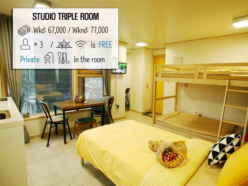 Lee & No Guesthouse Hongdae Сеул Екстериор снимка